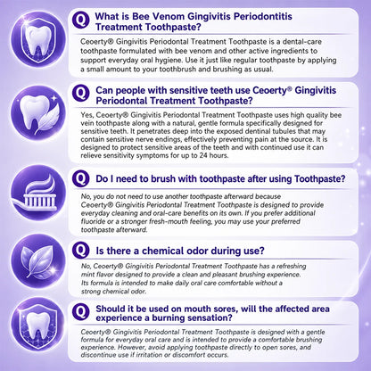 MiniMind™ Bee Venom Gum & Periodontal Toothpaste