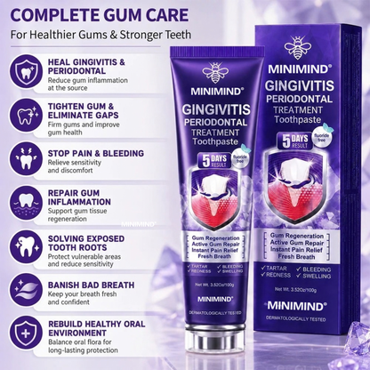 MiniMind™ Bee Venom Gum & Periodontal Toothpaste