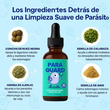 MiniMind™ ParaGuard Detox para niños